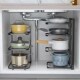 Kitchen rack sink multi home Pot layer storage