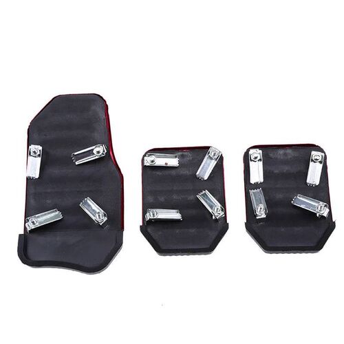 3PcsUniversal AluminumAutomatic Transmission Car Foot Gas Bl
