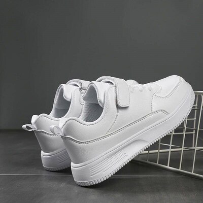 White Kids Shoes For Boys And Girls Fashion Children Casual