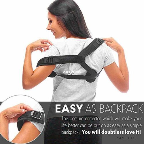 Yosyo Back Posture Corrector Women Men Prevent Slouching Re