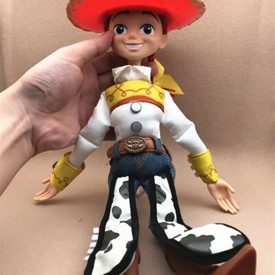 Toy Story 4 Talking Woody Buzz Jessie Rex Action Figures Ani