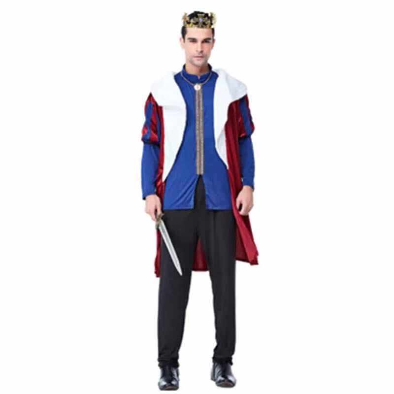 Halloween Royal Retro Couple Cosplay Costume European Christ