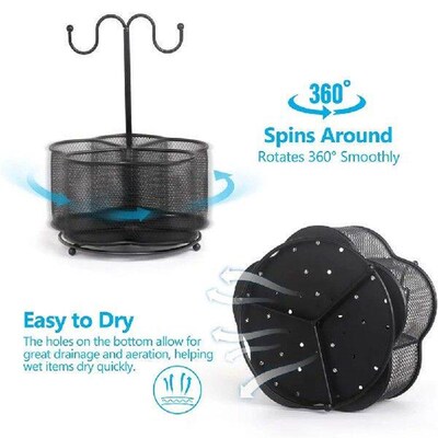 Rotatable Pen Holder Pen Holder Organiser Large Capacity