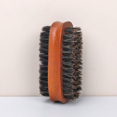 Beard brush Double face bristle brush Mens beard brush Clea