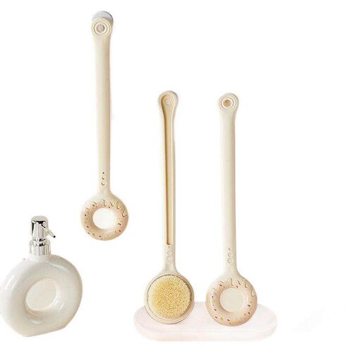 Long Handle Soft Bristle Bath Brush for Women, Perfect for B
