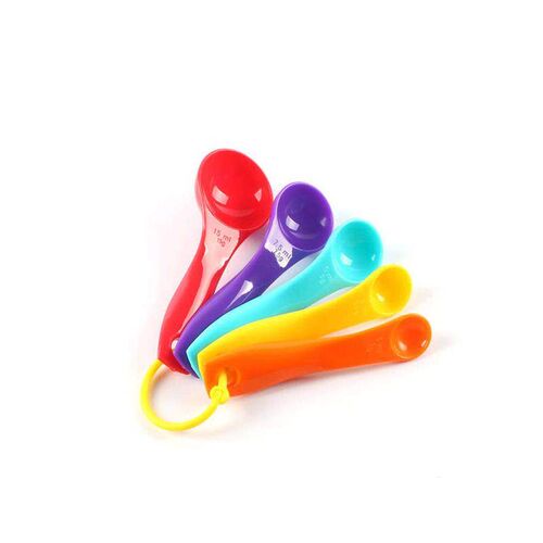 5 sets of plastic spoon measuring spoon milk powder spoon se