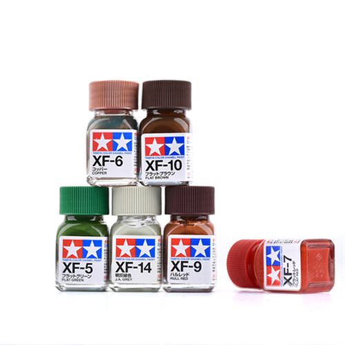 10ml Tamiya Water-Soluble Acrylic Paint  XF1-XF24 Flat/Matte