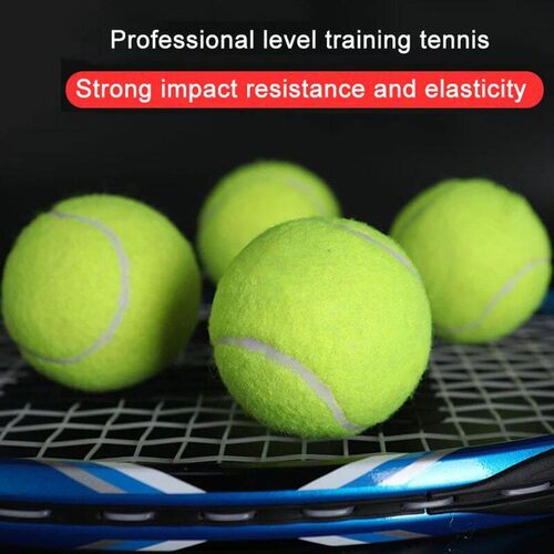 6/12pcs Tennis Balls with Mesh Carry Bag Practice Ball High