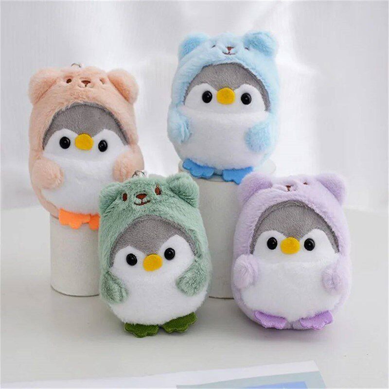 4Colors , Size 7CM Approx. Animal Penguin Plush Stuffed TOY