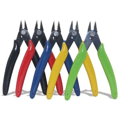 Blue/Red 170 Wire Cutter DIY Trimmer Diagonal Side Cutting