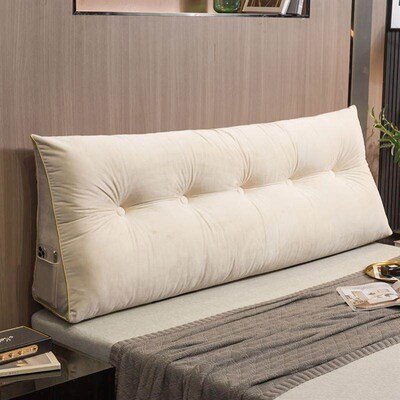 bedroom bed cushion sofa back long pillow sofa back large