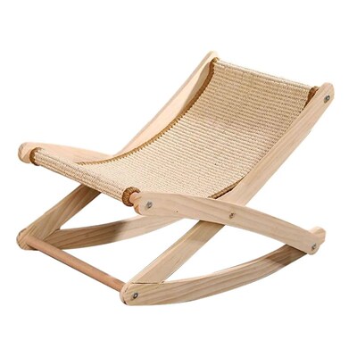 Cat Rocking Chair Cat Rocking Hammock Bed Portable Furniture