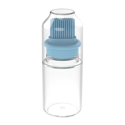 Portable Silicone Oil Bottle with Brush Dispenser Bottle Bar