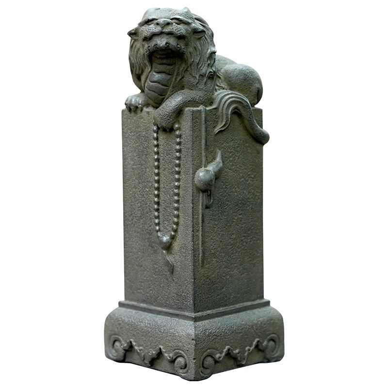 水磨坊吉祥瑞兽狻猊桌面摆件书房氛围布置办公室客厅玄关装饰摆设,家居饰品,国学摆件,淘宝优惠券,粉丝福利购,淘宝优惠卷