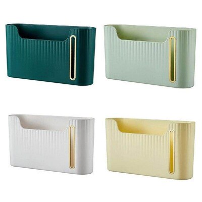 Plastic Bag Organizer Case Easy Installation Kitchen