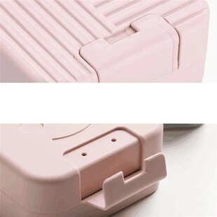 Soap Dish Box Lid Plate Lock with Travel Leakp Hiking Sealed