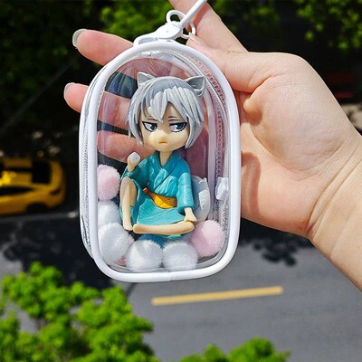 Clear Nendroid Figure Bag Transparent Mini Storage Outdoor S