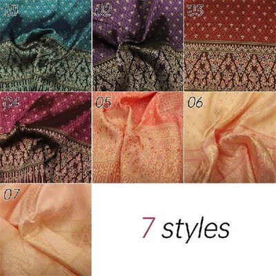 50X100Cm Dai Thai Ethnic Traditional Costume Fabric