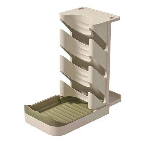 Pot Lid Organizer For Cabinet 3-Tier Multi-Functional Pot