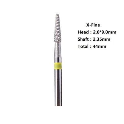 4 Grits Carbide Nail Drill Bit Electric Milling Cutter for M