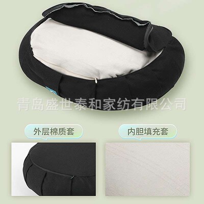 Buckwheat Yoga Mat Sofa Bay Window Cushion Breathable Tatami