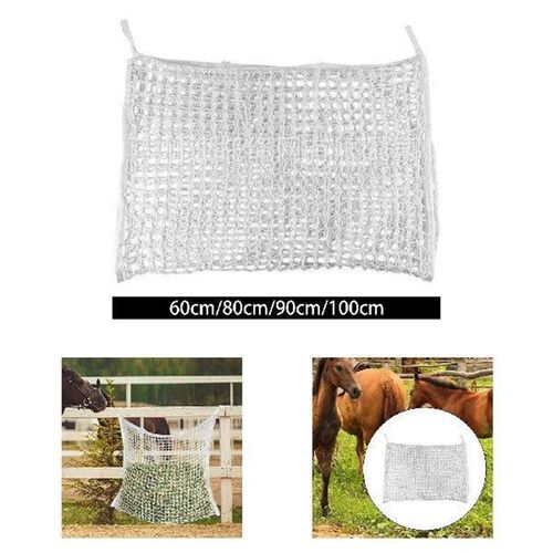 Slow feed Hay Net Space Saving Lightweight Hay Bag for