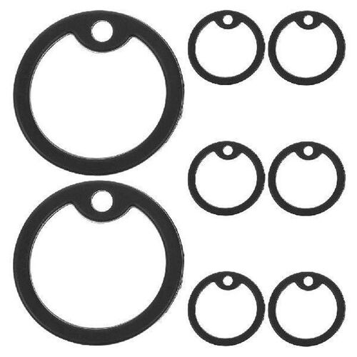 8 Pcs Dog Tag Protective Cover Pet Silicone Personalized
