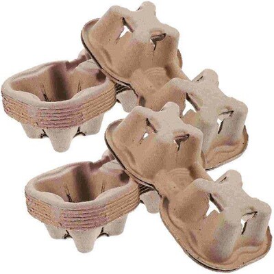 25 Pcs Beverage Packing Rack Trays Outdoor Cup Takeout
