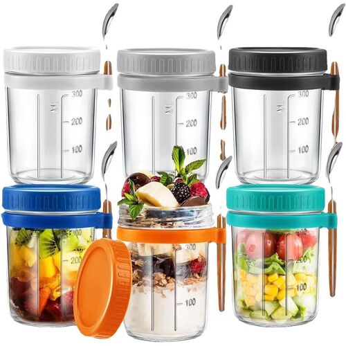 Manufacturer Supplies Overnight Oatmeal Cups Sealed Salad Gl