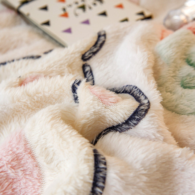 雪花绒被单件单人冬季面加厚珊瑚绒四件学生宿舍被罩三件,床上用品,被套,淘宝优惠券,粉丝福利购,淘宝优惠卷