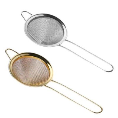 Fine Mesh Strainer, Colander Sieve Sifters With Long Handle