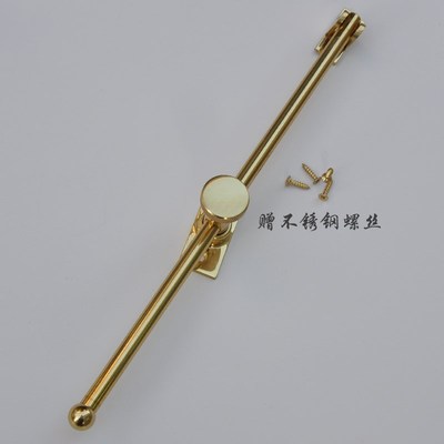 钜鼎轩钢窗配件铝合金窗老洋房风撑仿古臂撑挡木窗铜撑单臂撑