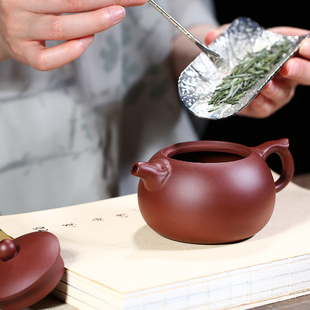 玉女陶庄宜兴正宗紫砂壶纯手工泡茶壶功夫茶具家用大容量如意西施