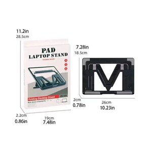 Laptop Folding Cooling Base Holder Plastic Notebook Silicone