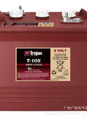 平邱健蓄电池T南-105952美国邱健总代6V225AH高洗地车益观光车