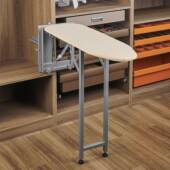 衣板帽间家立用柜内嵌入转式 电熨斗垫板侧装 立式 烫衣柜式 折叠侧装