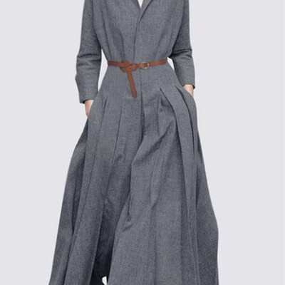 New  Spring Summer Womens Long Skirt Fashion Long Sleeve
