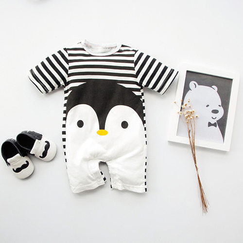 Baby Clothing Penguin Rompers New Born Baby Clothes For Boy