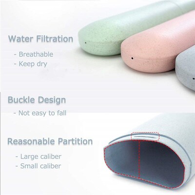 1Pcs Portable Toothbrush Case Travel Camping Outdoor Toothbr