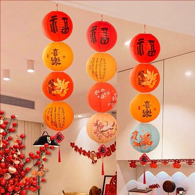 2025 Chinese New Year Decorations LED lantern Ornaments