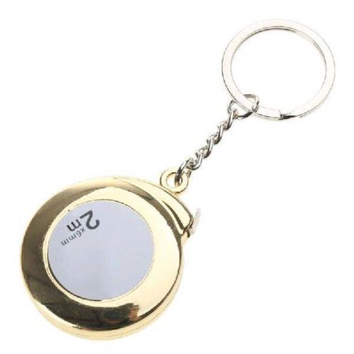 Mini Tape Measure with Keychain 2M Retractable Measuring