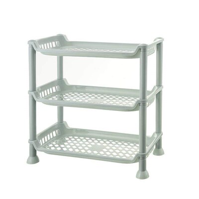 Multi-layer dormitory storage rack, floor-standing washstand