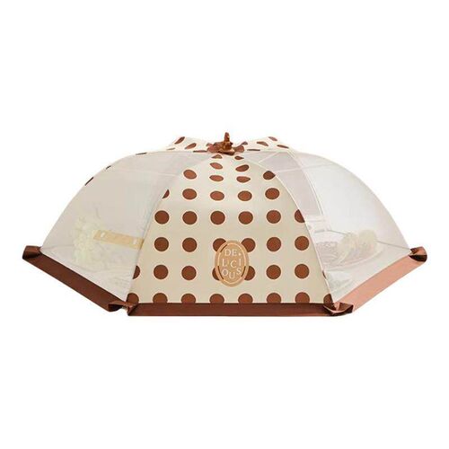 Summer Foldable Home Use Mosquito and Fly Proof Table Cover,