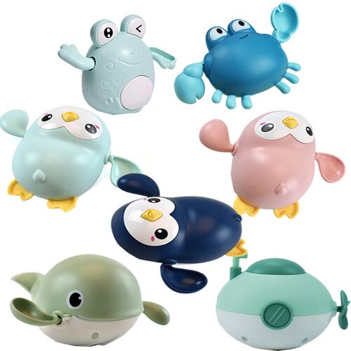New Baby Bath Toys Cartoon Kids Learning Cognition Cute Anim