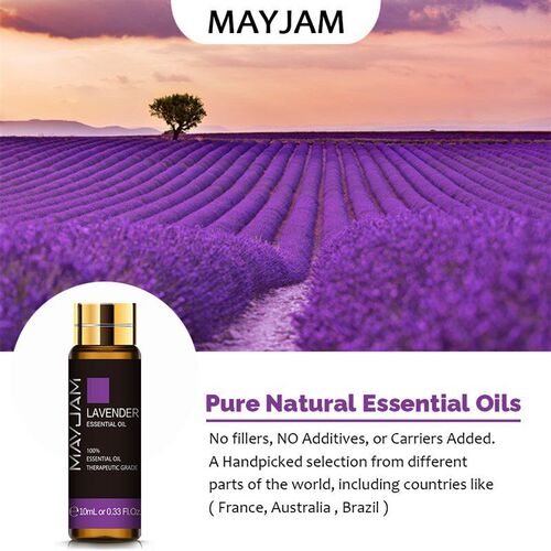 MAYJAM 10ML Aromatic Diffuser EssentiIal Oil Lavender Vanill