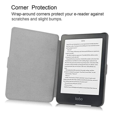 Leather Case for KOBO Clara HD 6 Inch eReader Funda Capa Par