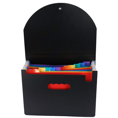 Expanding File Folder A4 Letter Size Portable Docut Holder w