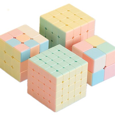 New Macaron Color Magic Cube Shengshou legend Macaron Sticke