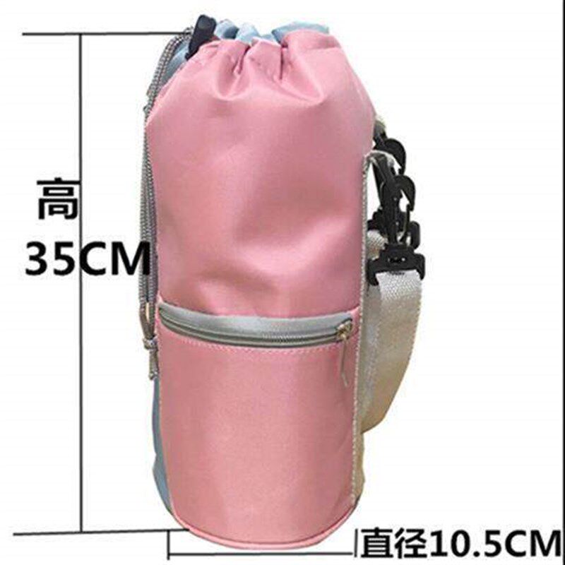 厂家直销可跨肩背旅游水壶保护套保温杯套热水壶套户外登山水壶袋