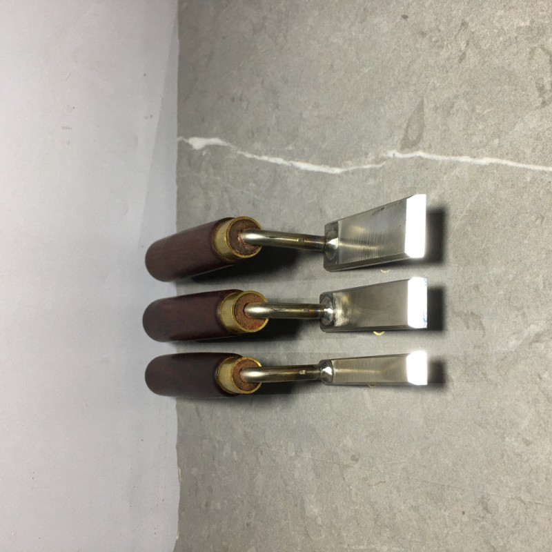 高脚铲刀 鹅颈铲 木工精细高脚修整工具 刮磨工具白钢异形铲刀